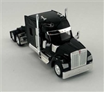 Trucks N Stuff 990095 HO Kenworth 990 Stand-Up Sleeper-Cab Semi Tractor Assembled Black