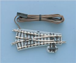 Tomy 1240 N Remote Turnout Points N-PY280-15 Fine Track Wye 5-1/2" Radius 30 Degree Diverging Routes