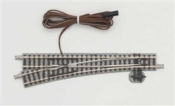 Tomy 12726 N Remote Turnout Points N-PL541-15 Fine Track Left Hand 21-5/16" Radius 15 Degree Diverging Route