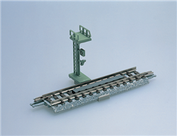Tomy 1521 N Uncoupler Track w/Light Pole M70 Fine Track 2-3/4" Section