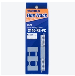 Tomy 1524 N S140-RE-PC Straight Rerailer Track 5-1/2"