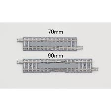 Tomy 1526 N V70 Variable Length Variable-Length Straight w/Concrete Ties Fine Track Extendable from 2-3/4" to 3-1/2"