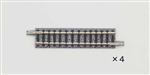Tomy 18032 N Straight Track S72.5 Fine Track 2-7/8" Pkg 4