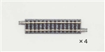 Tomy 18049 N Straight Track S70 Fine Track 2-3/4" Pkg 4