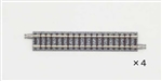 Tomy 18056 N Straight Track S99 Fine Track 3-7/8" Pkg 4