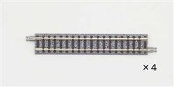 Tomy 18056 N Straight Track S99 Fine Track 3-7/8" Pkg 4