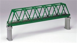 Tomy 3033 N Truss Bridge Set w/Piers Fine Track