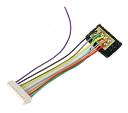 TCS 1036 HO C628 T Series DCC Decoder Harness w/ 8-Pin NMRA Plug for C628/630