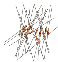 TCS 1073 1/4 Watt Axial Lead Resistor 200-Piece Bulk Pack 750 Ohm