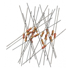TCS 1076 1/4 Watt Axial Lead Resistor 200-Piece Bulk Pack 1K 1000 Ohm