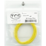 TCS 1082 30-Gauge Wire 20' Roll Yellow