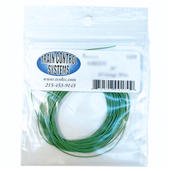TCS 1083 30-Gauge Wire 20' Roll Green