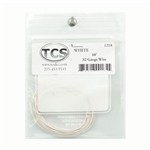 TCS 1218 32 Gauge Wire 10' Roll White
