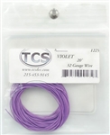 TCS 1225 32 Gauge Wire 20' Roll Purple