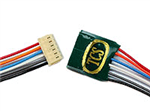 TCS 1309 DCC Decoder In-Line Connector JST 6-Pin Wired 6" Wires on Both Ends