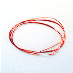 TCS 1315 34 Gauge .006" .16mm Diameter Magnet Wire 20' Roll Red 
