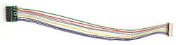 TCS 1354 DCC Decoder Harness T-5"-21 JST 9-Pin to NEM21 Socket 5" Wires