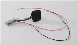 TCS 1375 HO FL4P-1" Function-Only Decoder 4 Lighting Functions w/1" Harness NMRA 8-Pin Plug