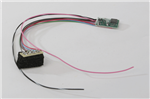 TCS 1376 HO FL4P-3.5" Function-Only Decoder 4 Lighting Functions 3.5" Harness NMRA 8-Pin Plug