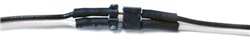 TCS 1473 2-Pin Micro Connector .098 x .06 x .12" w/6" Wire Leads