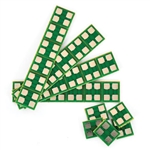 TCS 1518 4-Point Junction Board 25-Pack Each: .33 x .28 x .03" 