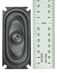 Train Control Systems 1553 WOW Speaker Oval 1.37 x .63" 35 x 16mm