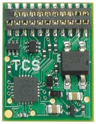TCS 1674 HO EU821 DCC Control 8-Function Decoder w/MTC 21-Pin Connector