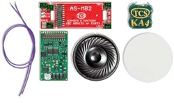 TCS 1752 HO WDK-ATL-4 WOWKit Complete Sound Conversion Kit Fits Atlas FM H24-66 Train Master 1B