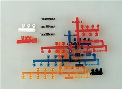 Trident 96012 Minatures Red, White, & Blue Non-Working Emergency Lights