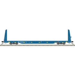 Trainman 20007957 HO 62' Bulkhead Flatcar Hollis & Eastern HE #16033