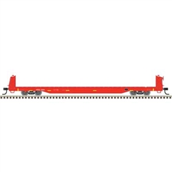 Trainman 20007965 HO 62' Short-Bulkhead Flatcar Southern Parts & Equipment SPEX #600