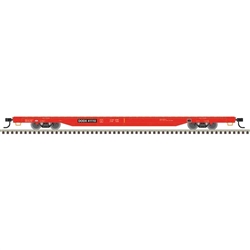 Trainman 20007978 HO 68' Flatcar Department of Defense DODX #41143