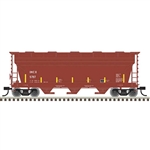 Trainman 20008106 HO ACF 3560 Center-Flow Covered Hopper Mosaic IMCX #5776