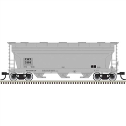 Trainman 20008110 HO ACF 3560 Center-Flow Covered Hopper Riverport Railroad #3506