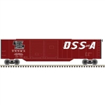Trainman 50007320 N 50' Double-Door Boxcar Duluth South Shore & Atlantic #15587
