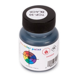 Tru-Color 10 Acrylic Paints 1oz Black