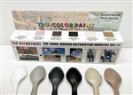 Tru Color 10900 Modern Distribution Industry Paint Set 6 Flat Colors for Brush Painting