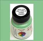 Tru-Color 1114 Imperial Japanese Navy Type 22 Camo Green A 1oz