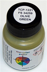 Tru-Color 1221 FS-34259 Olive Green 1oz