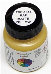 Tru-Color 1314 RAF : Matte Yellow 1oz