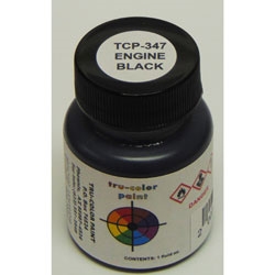 Tru-Color 347 Acrylic Paints 1oz Engine Black