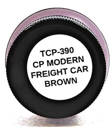 Tru-Color 390 CP Rl Modern Freight Car Brown 1oz