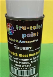 Tru-Color 4028 Aerosol Spray Paint 4.5oz Can Dark Red