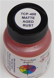 Tru-Color 408 Sprayable Matte Paints 1oz Aged Rust