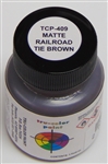 Tru-Color 409 Sprayable Matte Paints 1oz Railroad Tie Brown