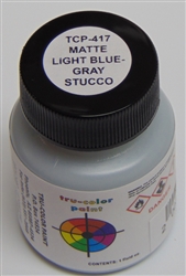 Tru-Color 417 Sprayable Matte Paints 1oz Light Gray- Stucco