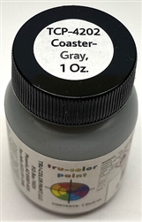 Tru-Color 4202 Railroad Color Acrylic Paints 1oz San Diego Coaster Gray