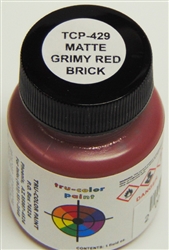 Tru-Color 429 Sprayable Matte Paints 1oz Grimy Brick