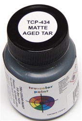 Tru-Color 434 Sprayable Matte Paints 1oz Aged Tar