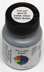 Tru-Color 441 Sprayable Matte Paints 1oz Dark Tree Bark